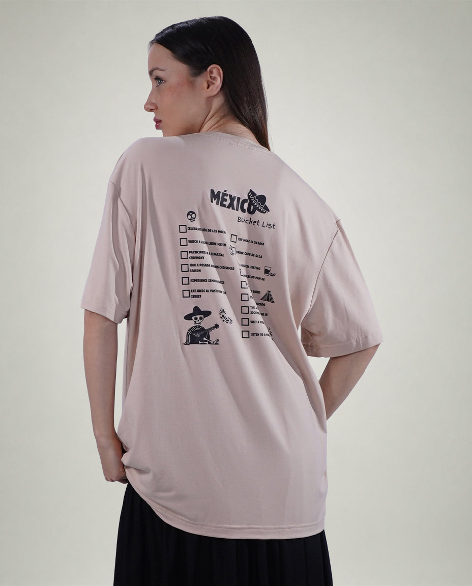 Playera México bucket list