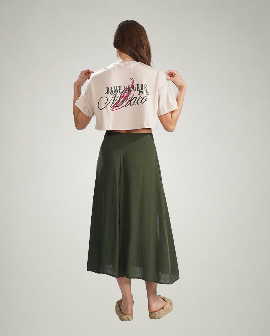 Playera crop dame un grr en México