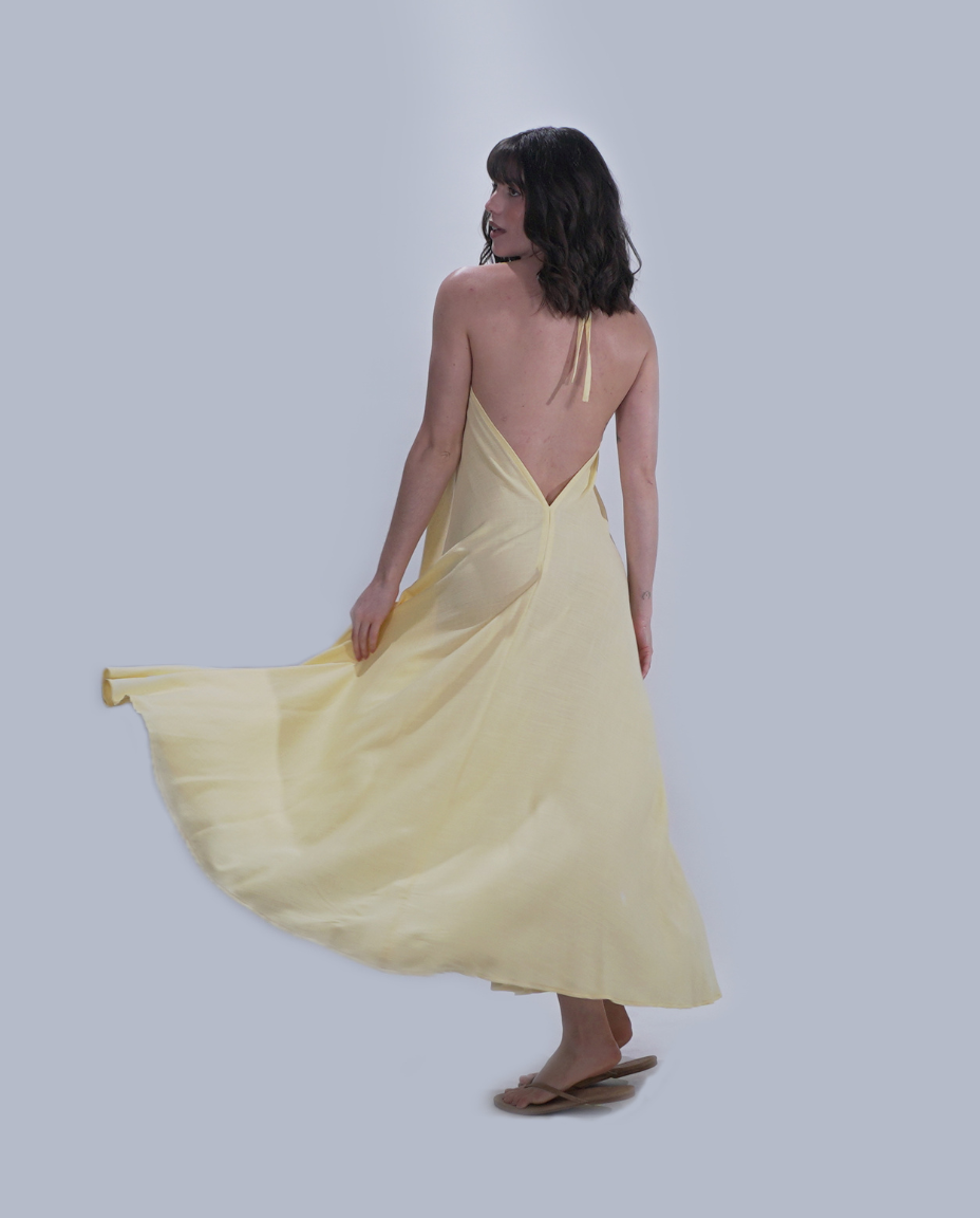 Vestido Islay largo
