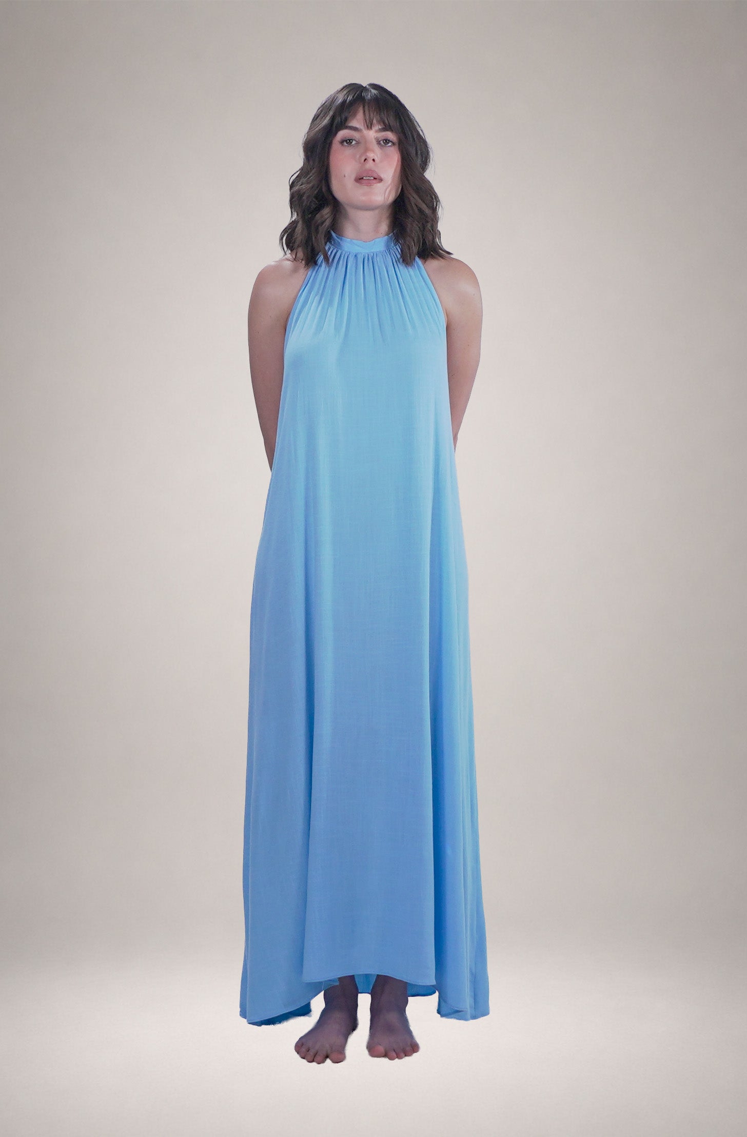 Vestido largo Ziba
