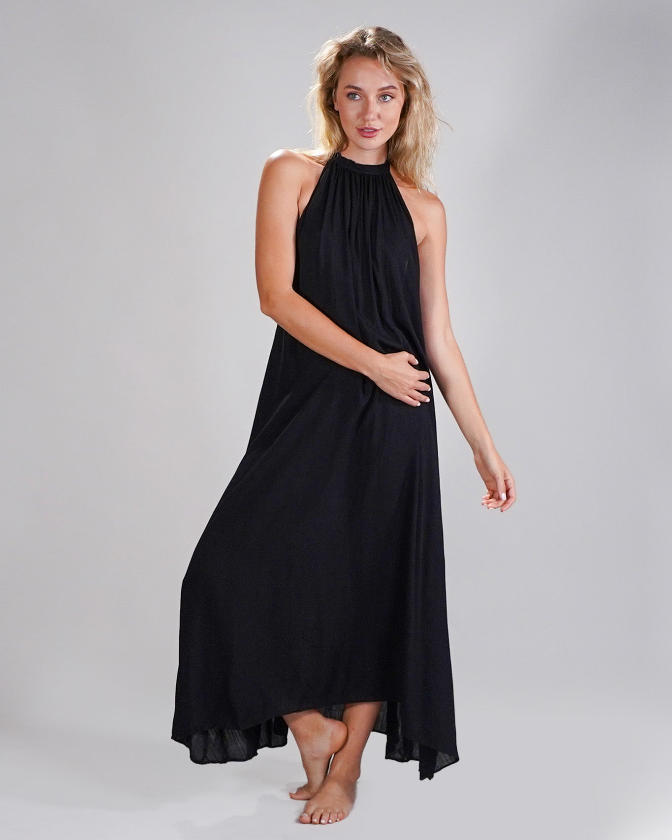 Vestido largo Ziba
