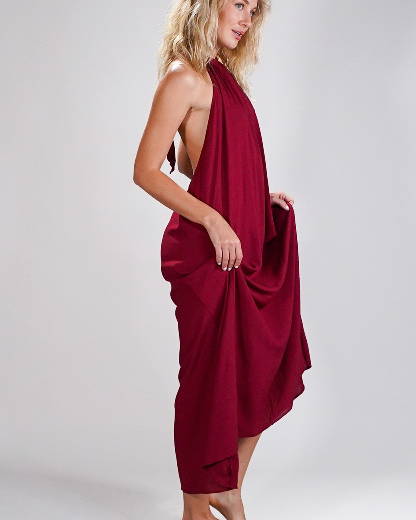 Vestido largo Ziba