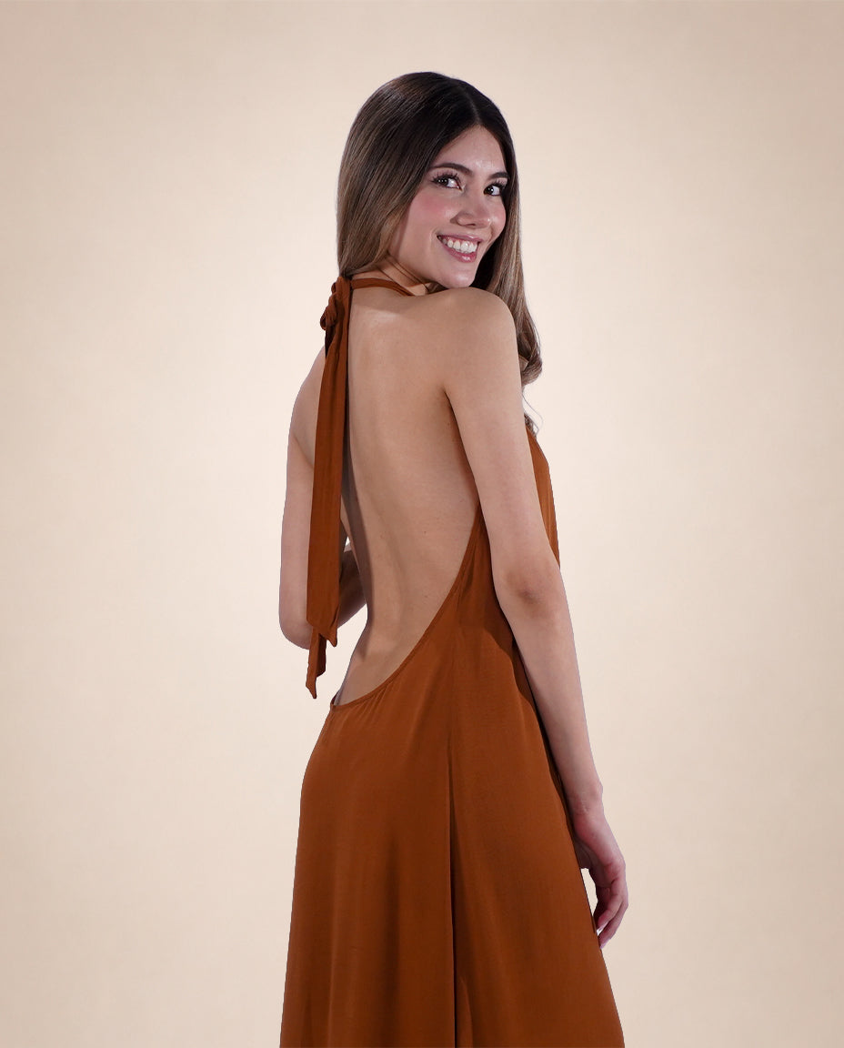 Vestido largo Ziba