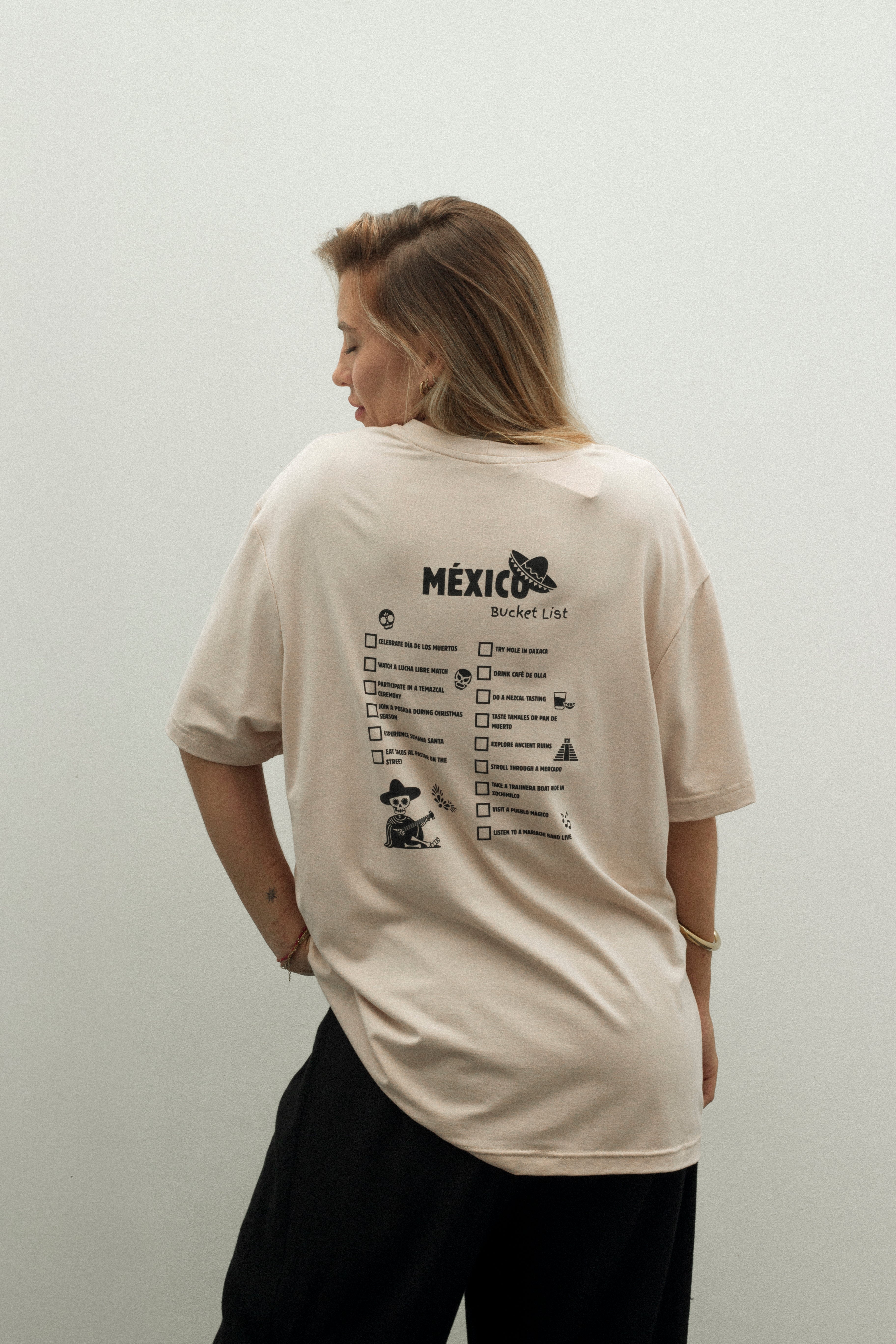 Playera México bucket list