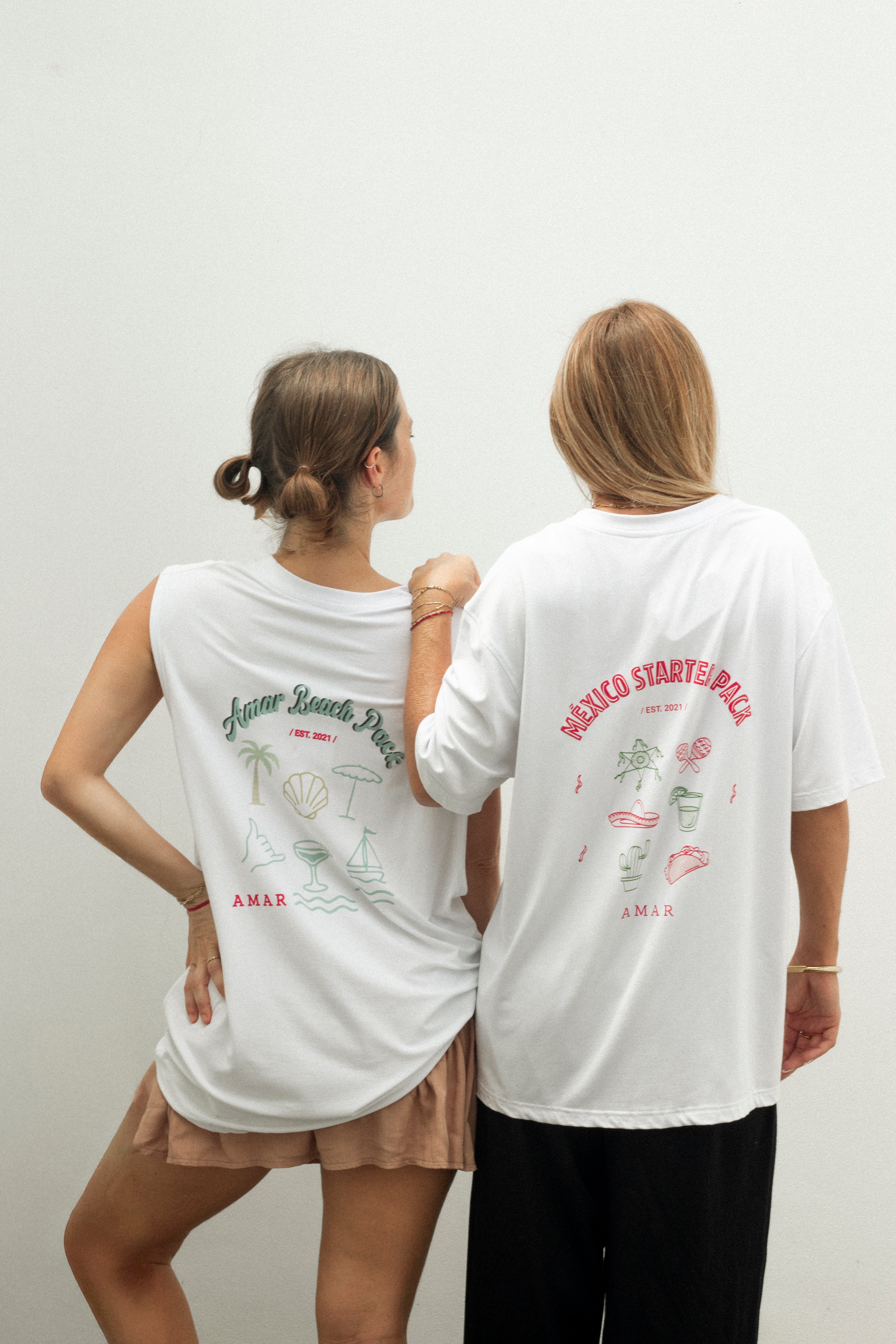 Musculosa amar beach pack